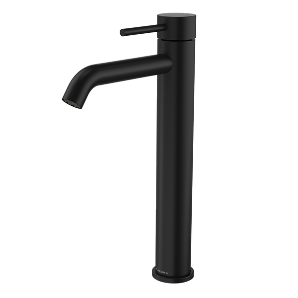Caroma Liano II Lead Free Tower Basin Mixer Matte Black