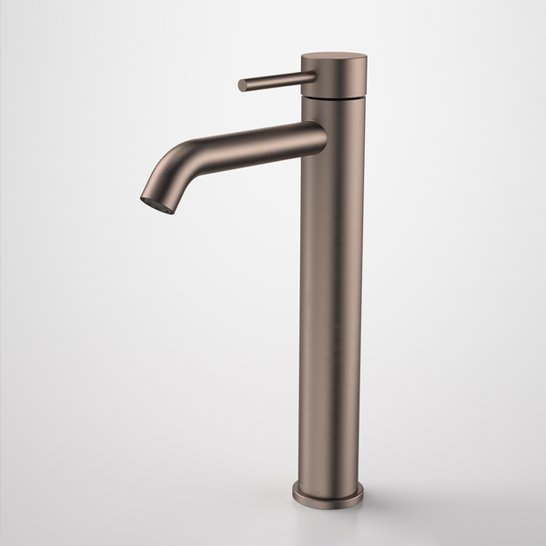 Caroma Liano II Lead Free Tower Basin Mixer Brushed Bronze