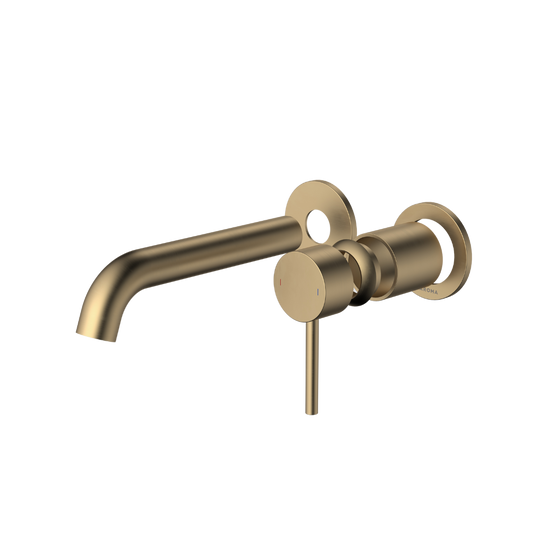 Liano II 175mm Wall Basin/Bath Mixer (Trim Kit Only) Lead Free Brushed Brass