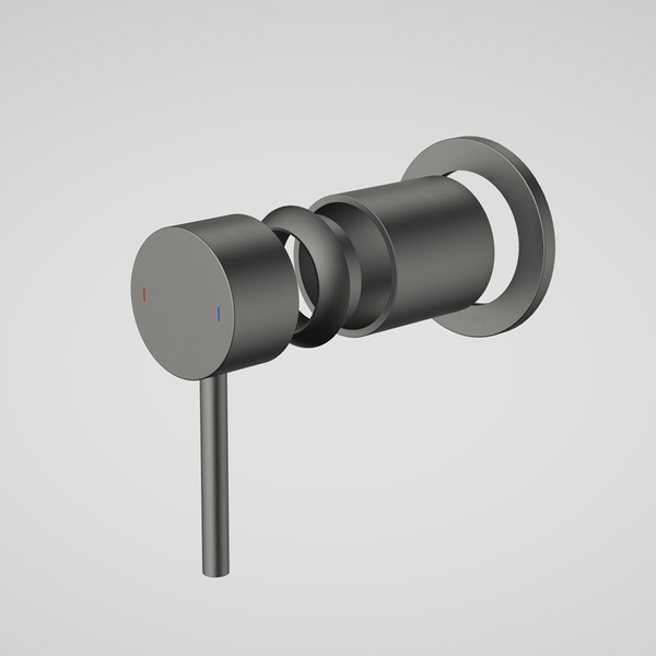 Caroma Liano II Bath / Shower Trim Kit Round Gunmetal