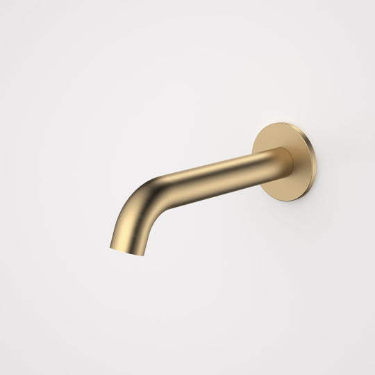 Liano II 175mm Basin Bath Outlet Round Lead Free Brushed Brass