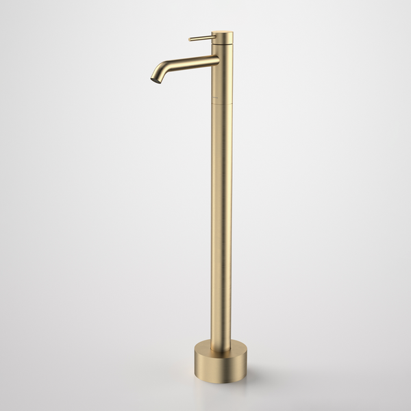 Caroma Liano II Freestanding Bath Filler Brushed Brass