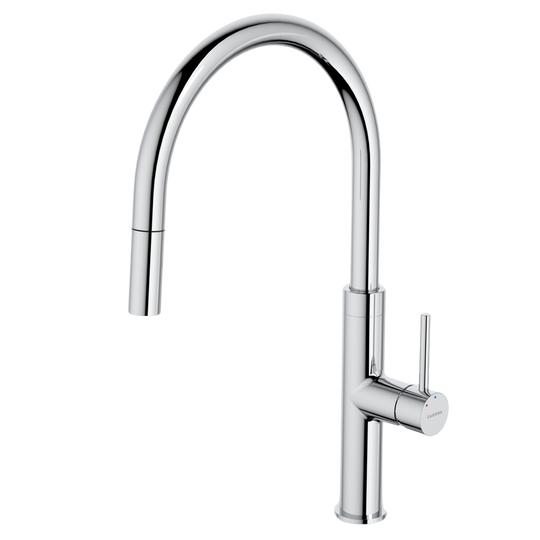 Liano II Pull Out Sink Laundry Tap Mixer Chrome Lead Free