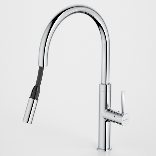 Liano II Pull Out Sink Laundry Tap Mixer Chrome Lead Free