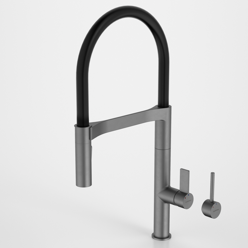 Liano II Pull Down Sink Mixer with Spray Gunmetal