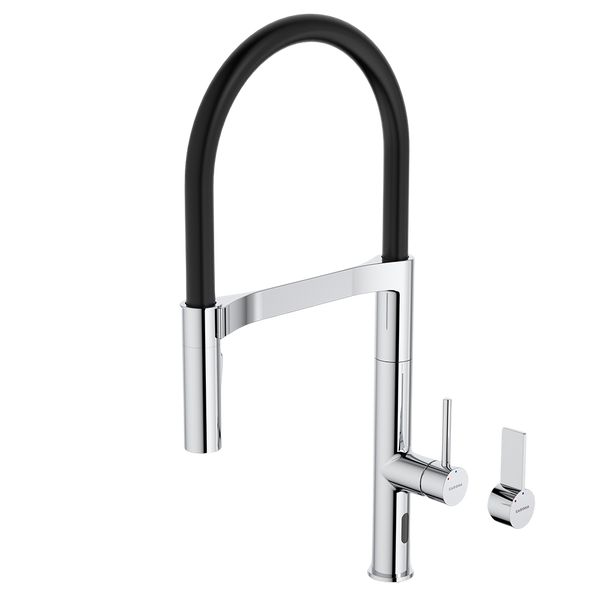 Caroma Liano II Pull Down Sensor Sink Mixer Chrome