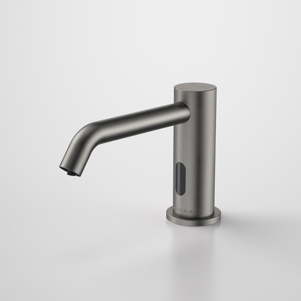 Caroma Liano II Sensor Hob Mounted Soap Dispenser Gunmetal