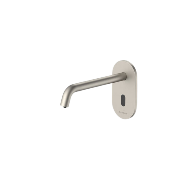 Caroma Liano II Sensor Wall Mounted Soap Dispenser Kit Brushed Nickel