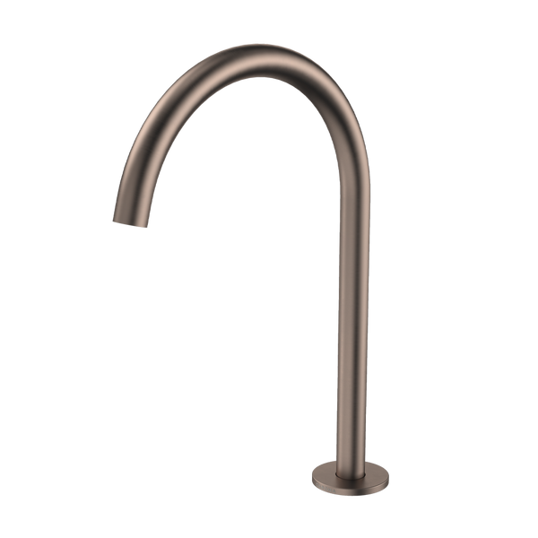 Caroma Liano II Hob Swivel Outlet 200mm Brushed Bronze Lead Free