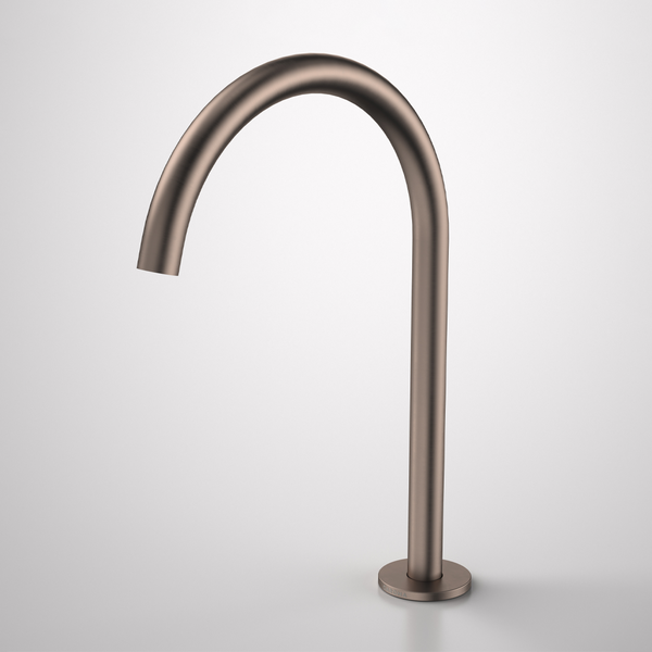 Caroma Liano II Hob Swivel Outlet 200mm Brushed Bronze Lead Free