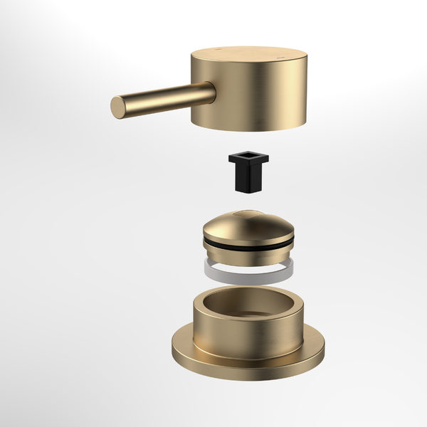 Caroma Liano II Hob Mixer (Trim Kit Only) Brushed Brass