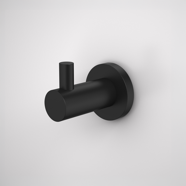 Caroma Liano II Robe Hook Matte Black