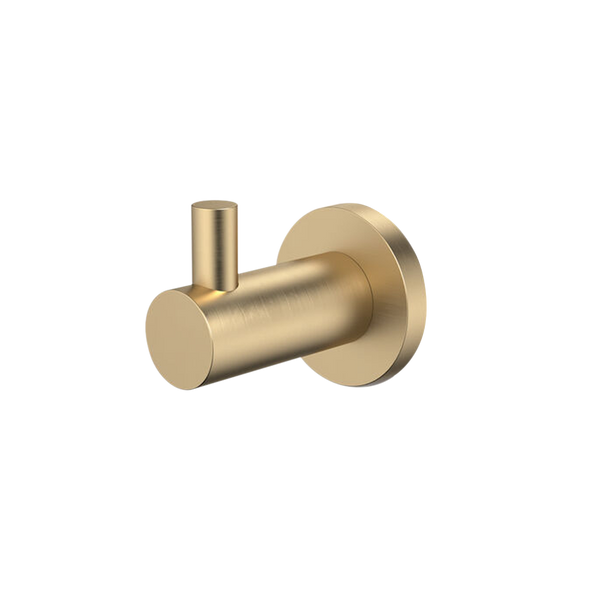 Caroma Liano II Robe Hook Brushed Brass