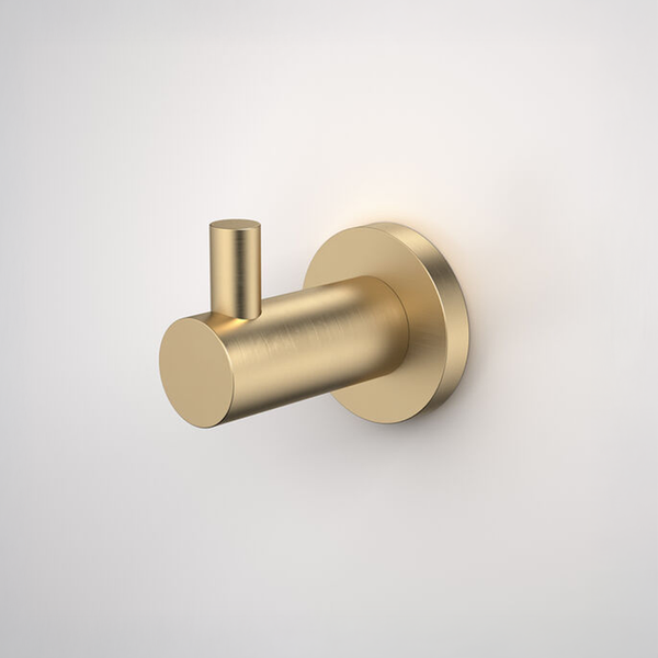 Caroma Liano II Robe Hook Brushed Brass