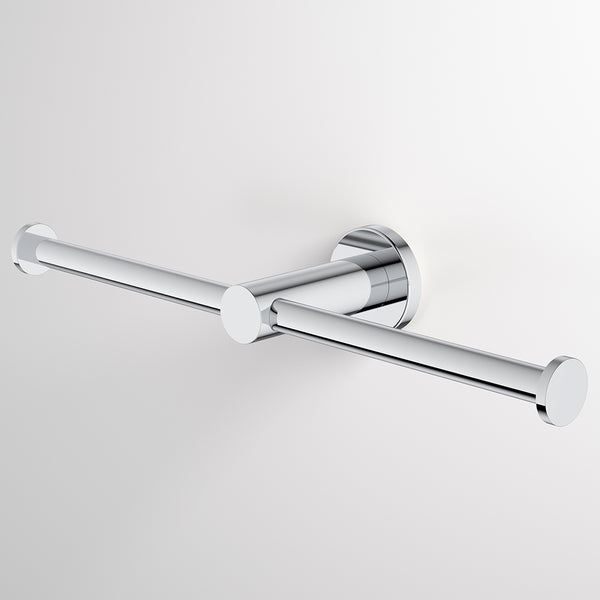 Caroma Liano II Double Toilet Roll Holder Chrome