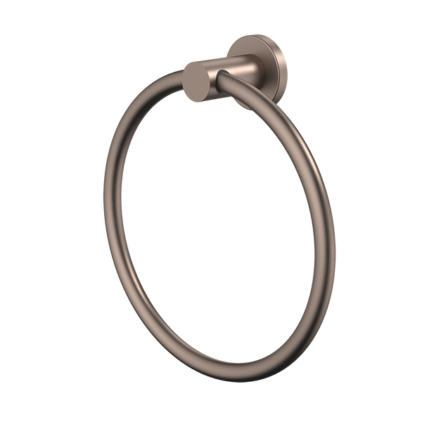 Caroma Liano II Towel Ring Brushed Bronze