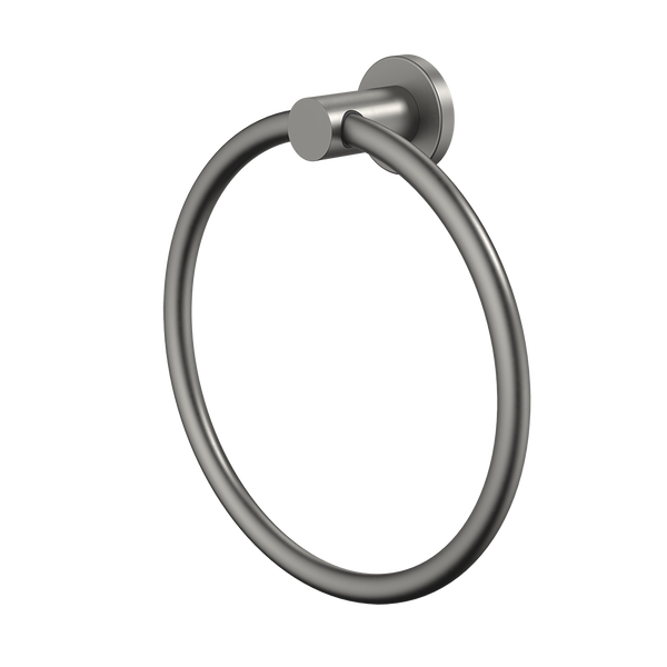 Caroma Liano II Towel Ring Gunmetal