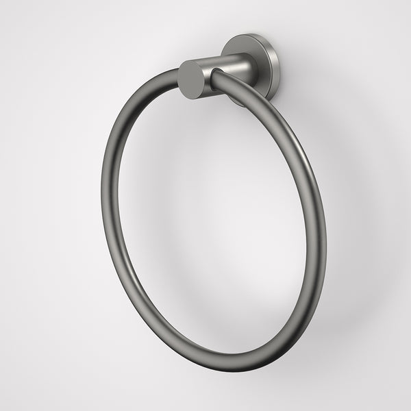 Caroma Liano II Towel Ring Gunmetal