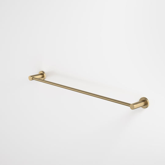 Liano II Single Towel Rail 640mm Brushed Brass