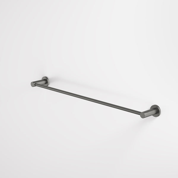 Caroma Liano II Single Towel Rail 640mm Gunmetal