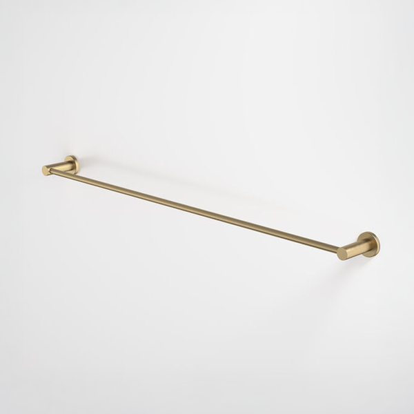 Caroma Liano II Single Towel Rail 840mm Brushed Brass