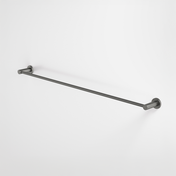 Caroma Liano II Single Towel Rail 840mm Gunmetal