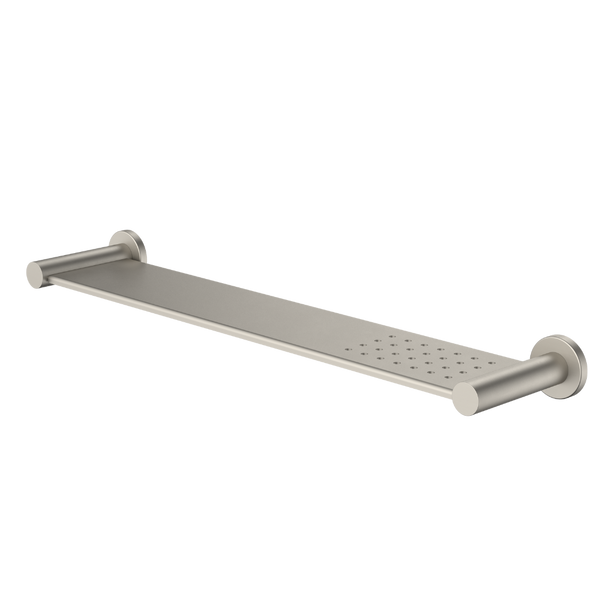 Caroma Liano II Bathroom Shelf Brushed Nickel