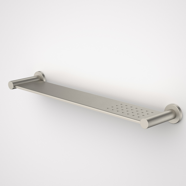Caroma Liano II Bathroom Shelf Brushed Nickel