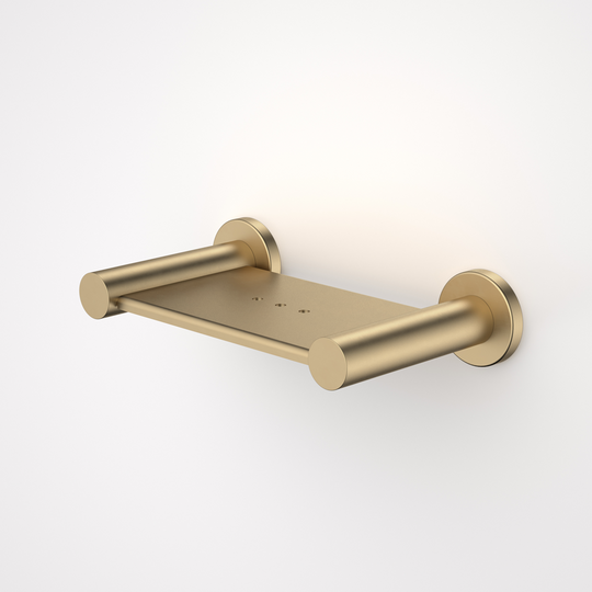 Liano II Soap Dish Brushed Brass