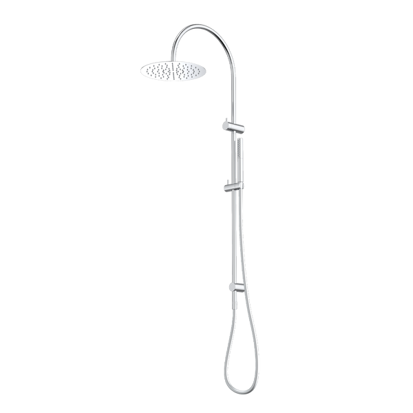 Caroma Liano II Rail Shower with Overhead Chrome