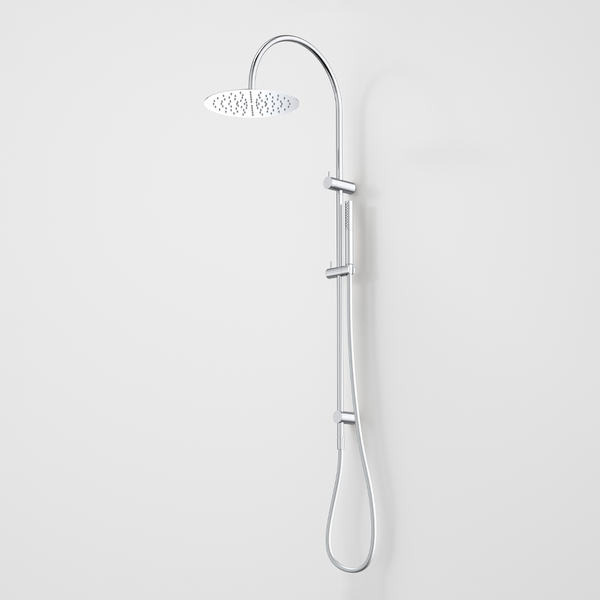 Caroma Liano II Rail Shower with Overhead Chrome