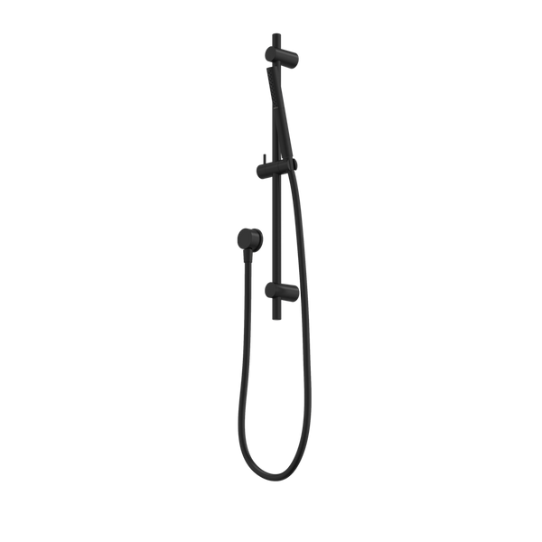 Caroma Liano II 3 Function Microphone Rail Shower Matte Black