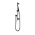 Caroma Liano II 3 Function Microphone Rail Shower Matte Black