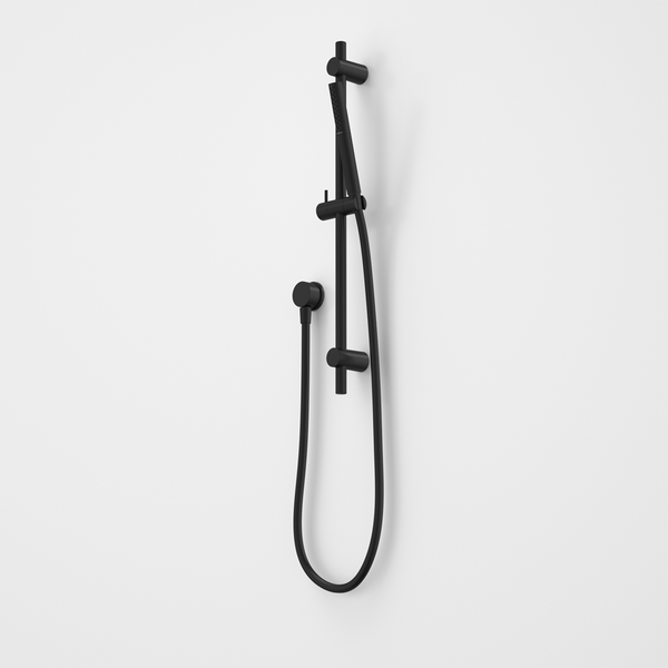 Caroma Liano II 3 Function Microphone Rail Shower Matte Black