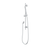 Caroma Liano II 3 Function Microphone Rail Shower Chrome