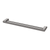 Phoenix Nuage Double Towel Rail 600mm  Brushed Carbon