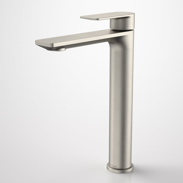 Caroma Urbane II Tower Basin Mixer Lead Free Brushed Nickel
