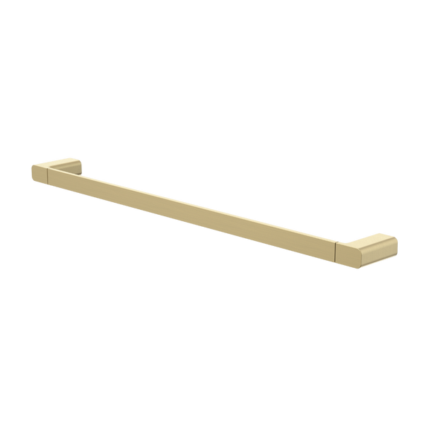 Caroma Luna Single Towel Rail 630mm Brushed Brass