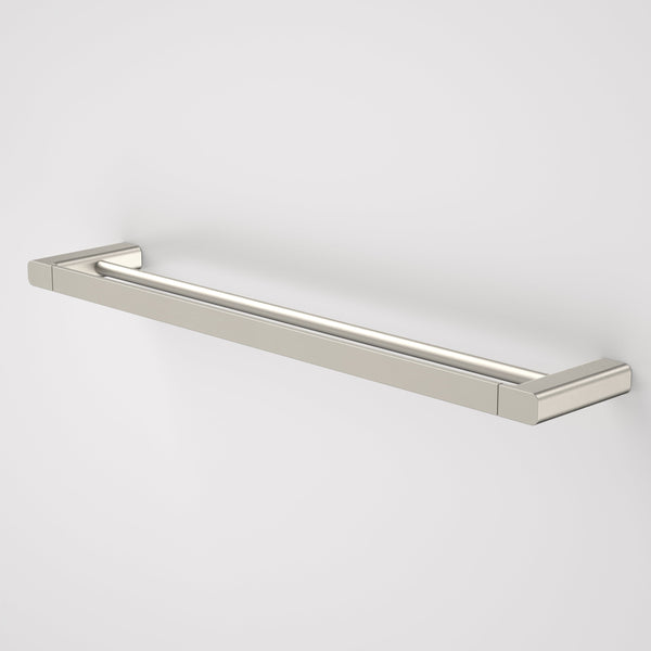 Caroma Luna Double Towel Rail 630mm Brushed Nickel