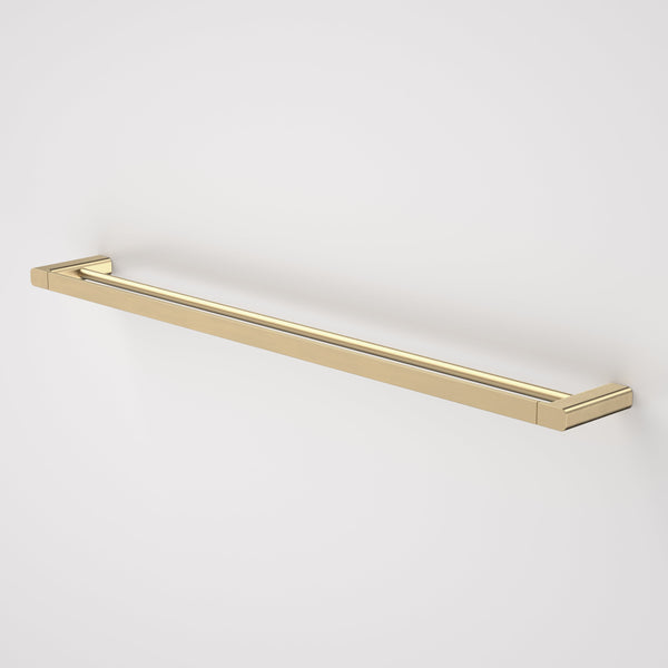 Caroma Luna Double Towel Rail 930mm Brushed Brass