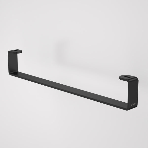 Caroma Urbane II Hand Wall Basin Integrated Rail Matte Black