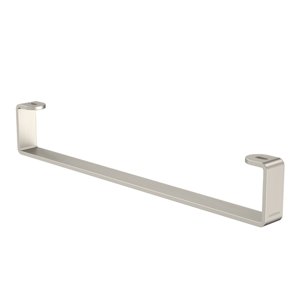 Caroma Urbane II Hand Wall Basin Integrated Rail Brushed Nickel