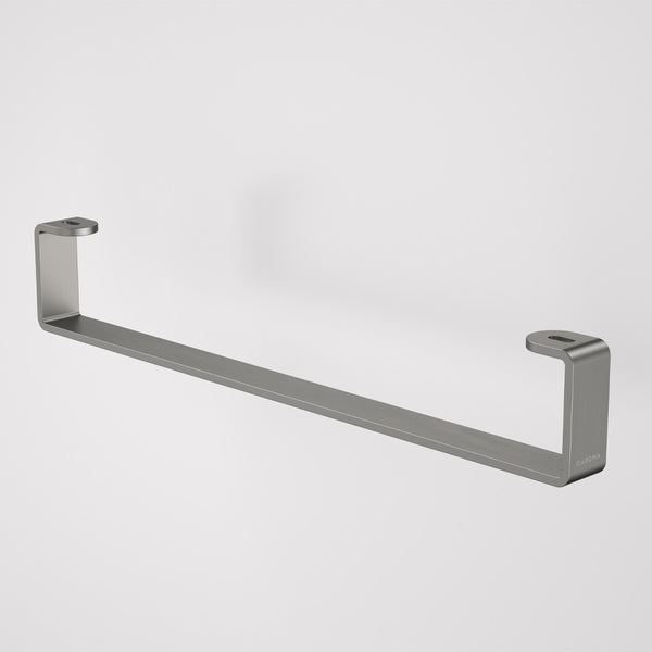 Caroma Urbane II Hand Wall Basin Integrated Rail Gunmetal