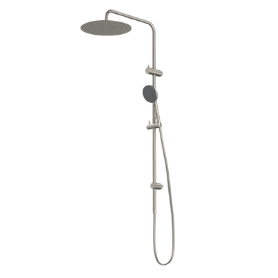 Caroma Urbane II Rail Shower with 300mm Overhead Brushed Nickel