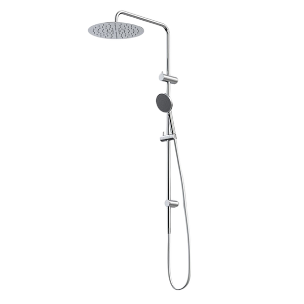 Caroma Urbane II Rail Shower with 300mm Overhead Chrome