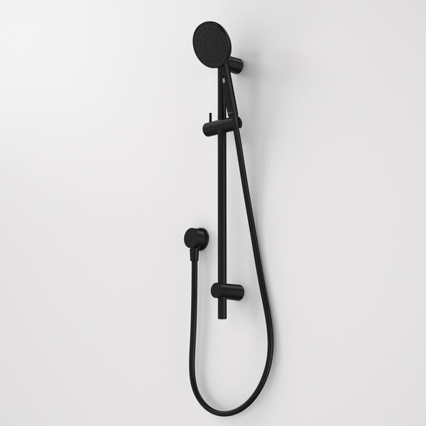Caroma Urbane II Rail Shower Matte Black