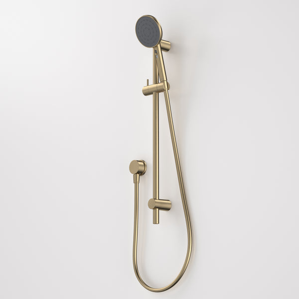 Caroma Urbane II Rail Shower Brushed Brass