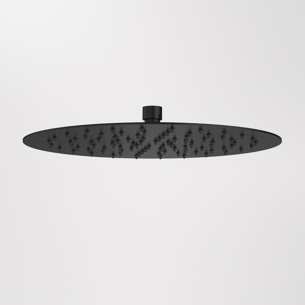 Caroma Urbane II 300mm Round Rain Shower Matte Black