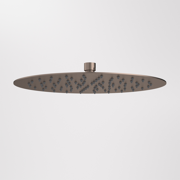 Caroma Urbane II 300mm Round Rain Shower Brushed Bronze