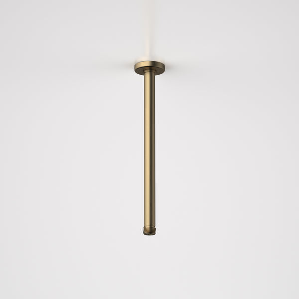 Caroma Urbane II 300mm Ceiling Shower Arm Brushed Brass